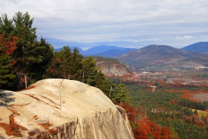 uitzichtspunt tijdens een wandeling | White Mountains